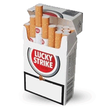 Cigarettes Lucky Strike Silver