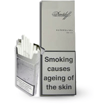 Download Cheap Davidoff Superslims White cigarettes online at Pro-Smokes.com from $28 per carton.